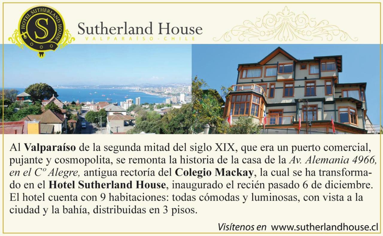 Sutherland House Valparaíso Εξωτερικό φωτογραφία